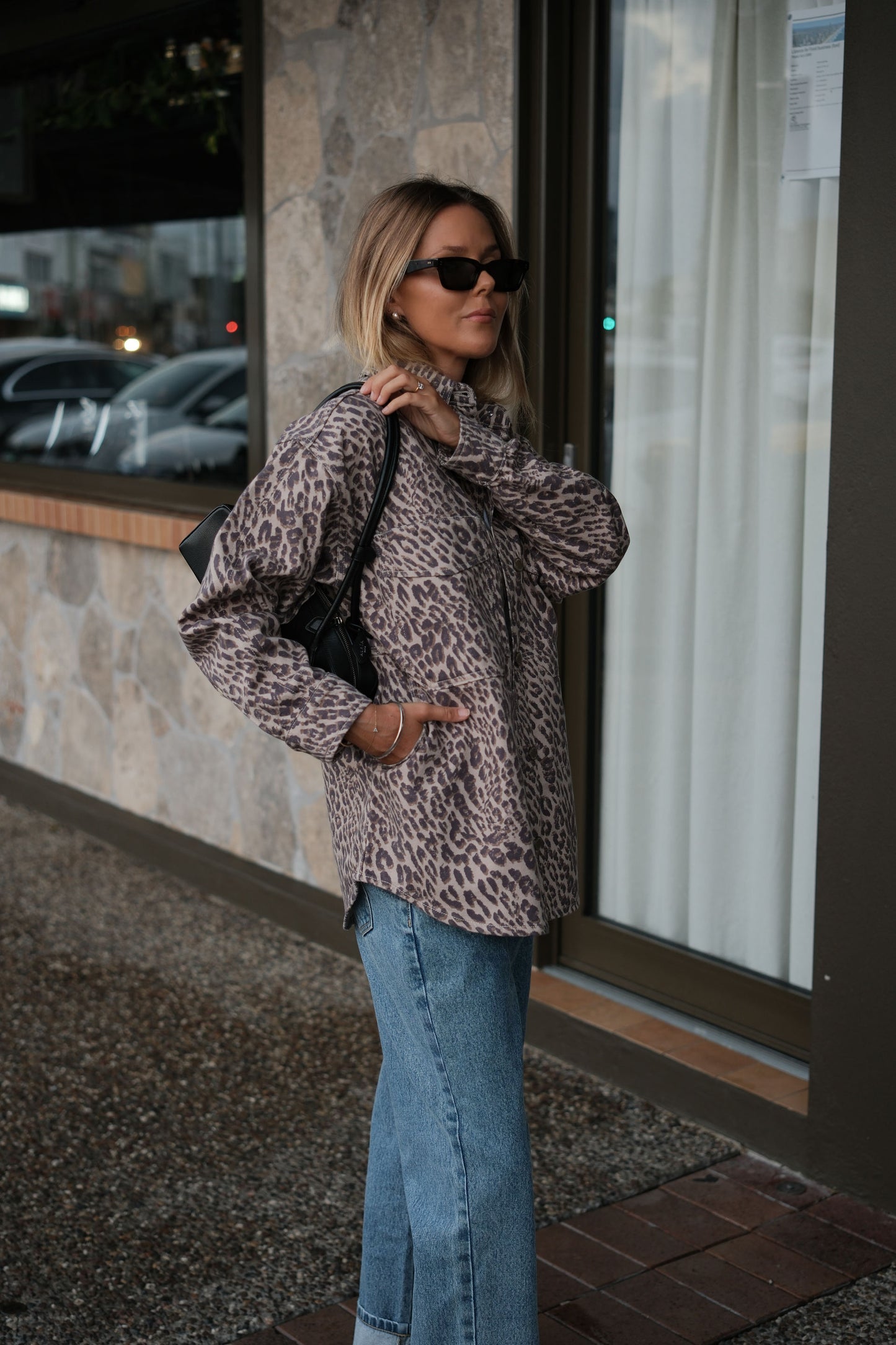 Bobbi Side Pocket Denim Shacket