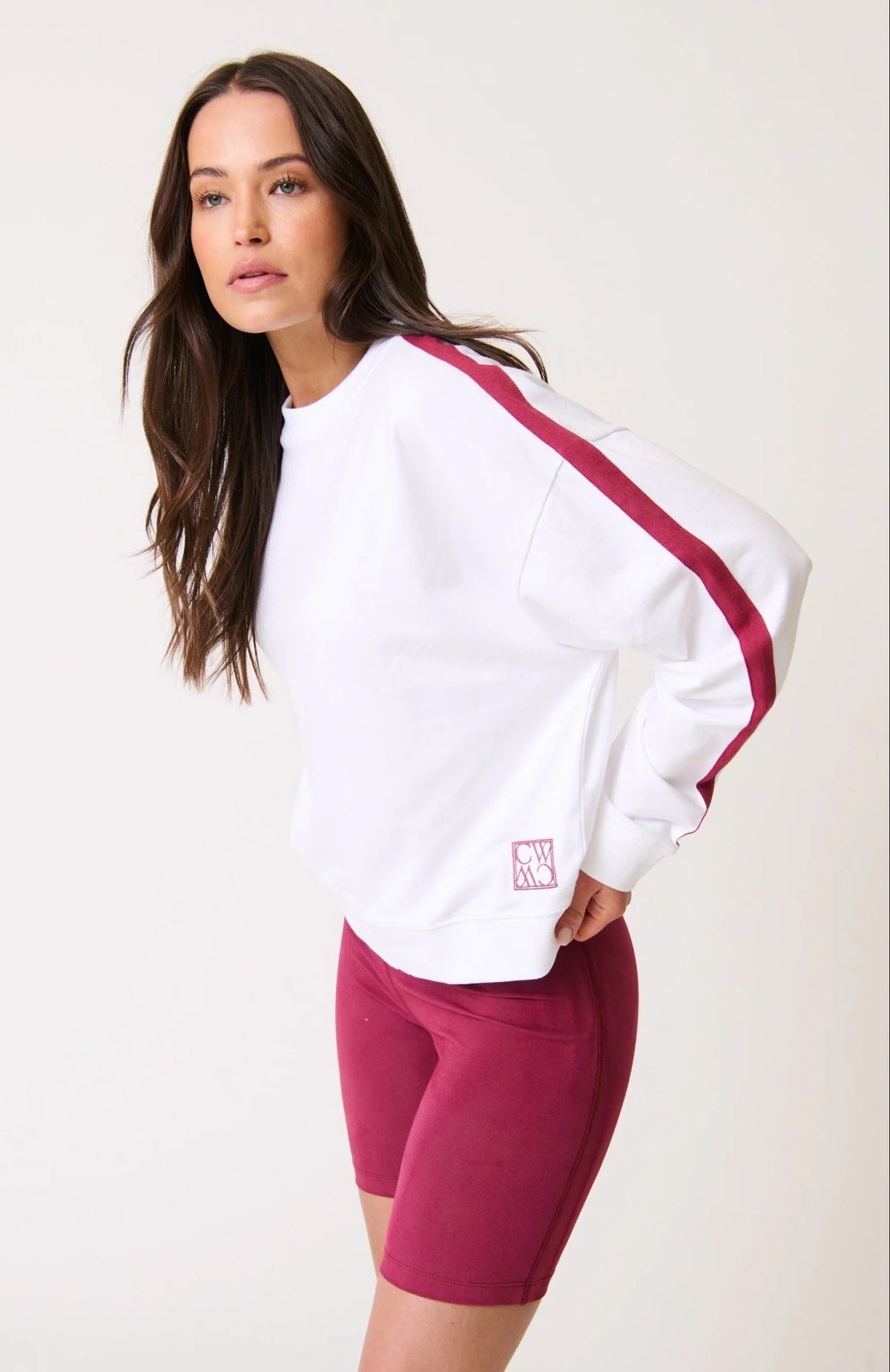 Ada Slim Sweater - White