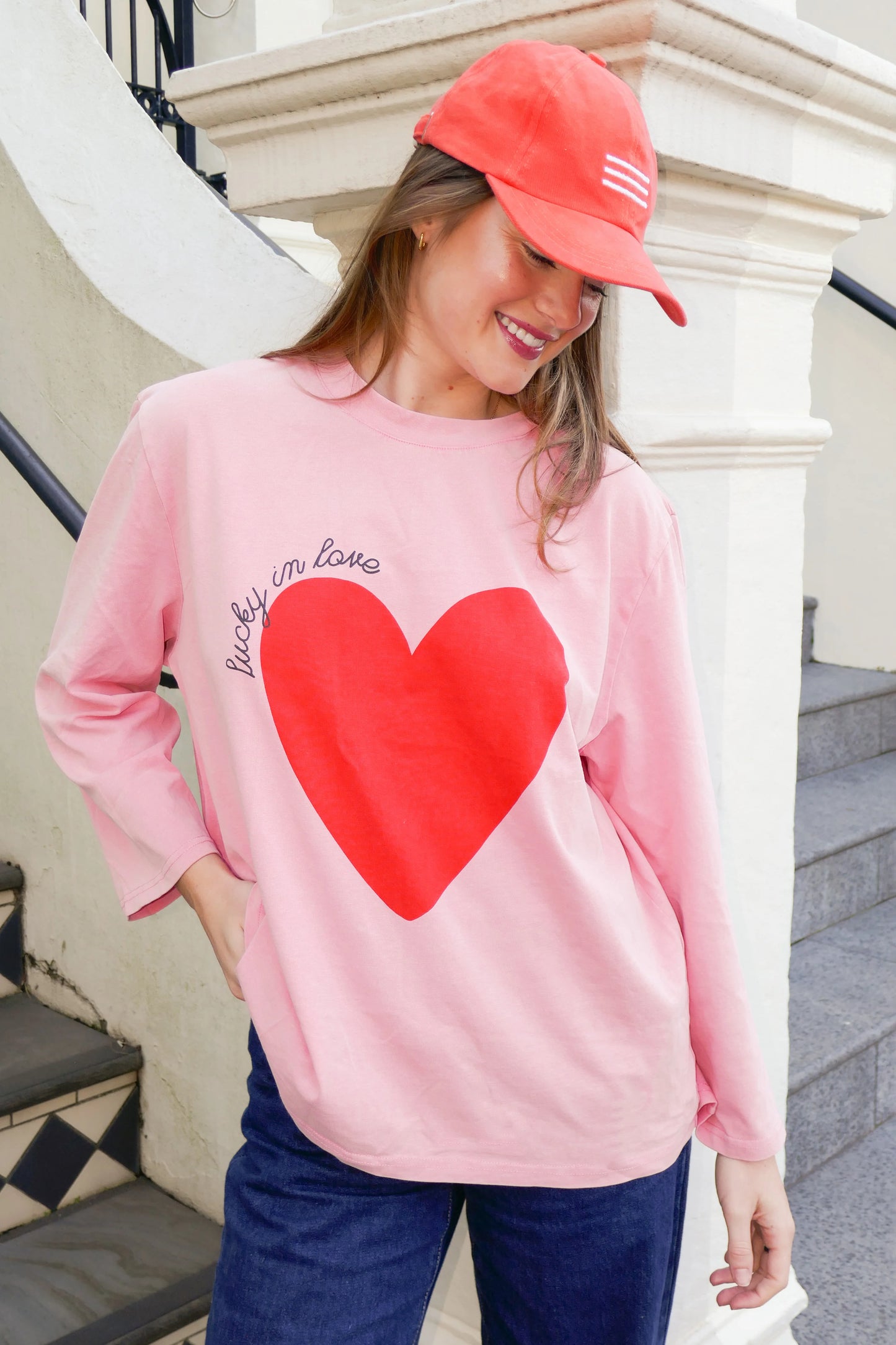 Lucky In Love - Vintage Wash Pink