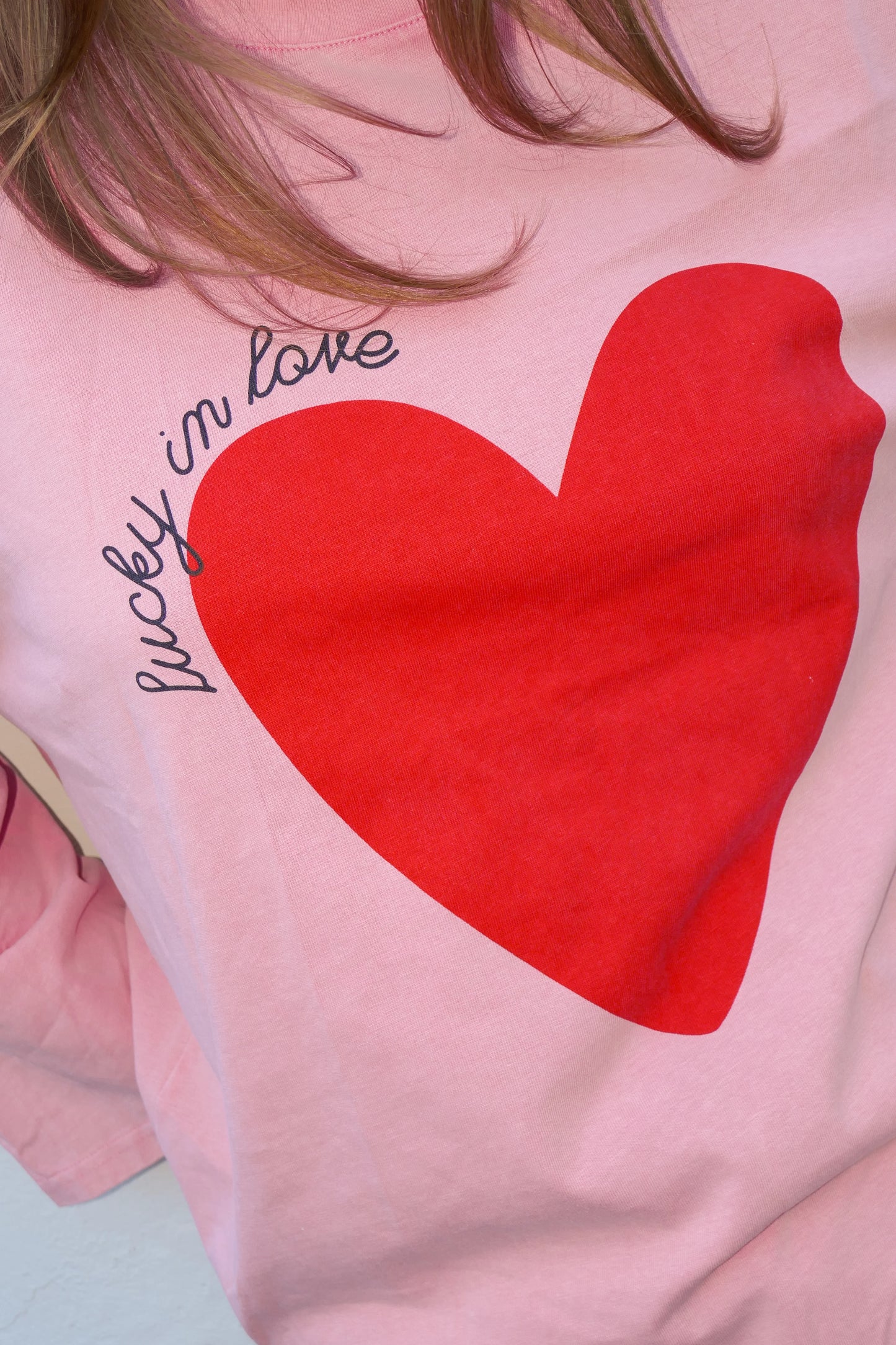 Lucky In Love - Vintage Wash Pink