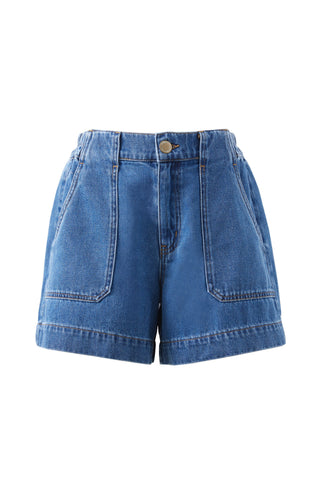 Weekender Short Fresh Indigo, product on white background