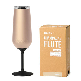 HUSKI Champagne Flutes