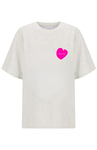 Neon Love - Grey Marle / Neon Pink