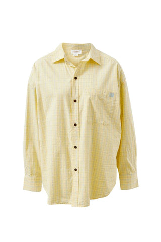 Peta Oversized Shirt - Faded Sun Check