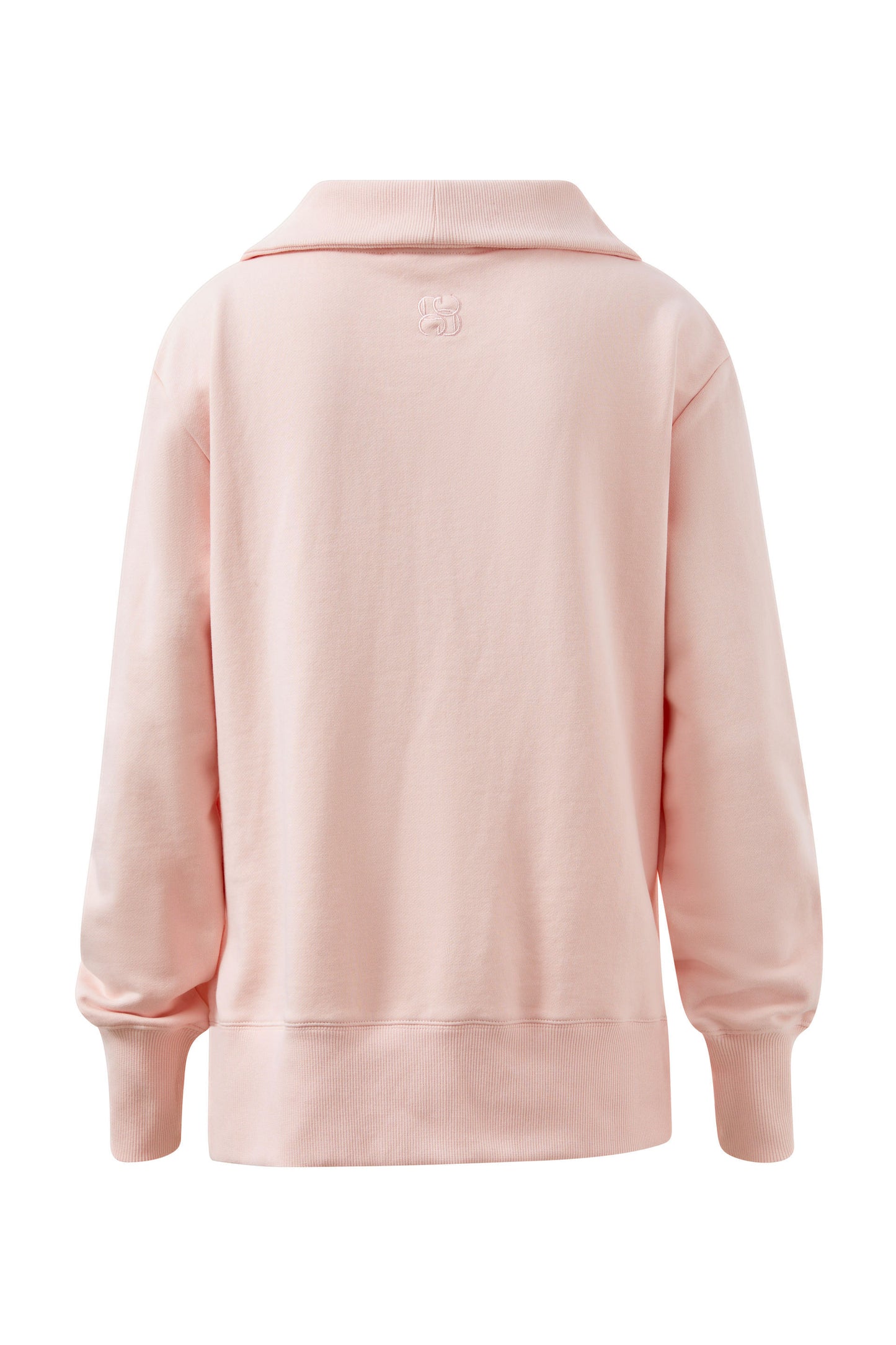 ISABELLA HALF ZIP SWEAT Pink