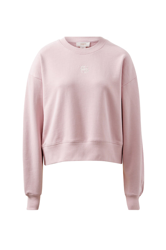 Cropped Slouchy Crew