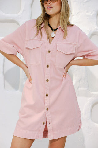 Sammy Relaxed Shirt Dress