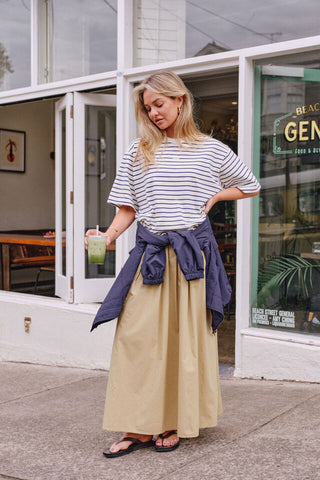 Florence Maxi Skirt - Burnt Butter