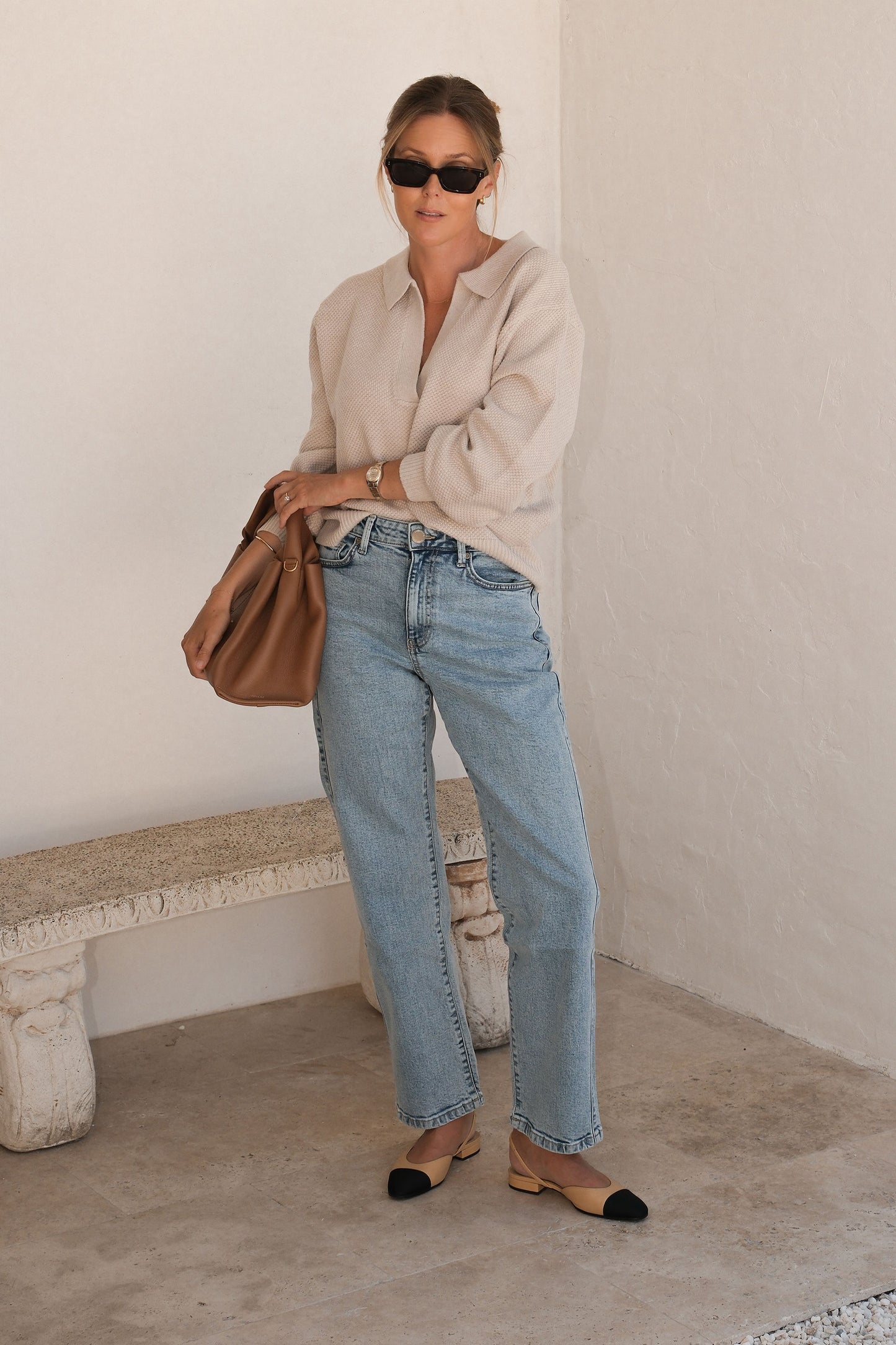 Blake Straight Leg Jean | Mid Vintage Blue