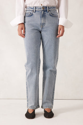 Blake Straight Leg Jean  Mid Vintage Blue