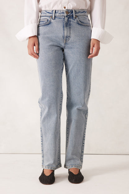 Blake Straight Leg Jean | Mid Vintage Blue