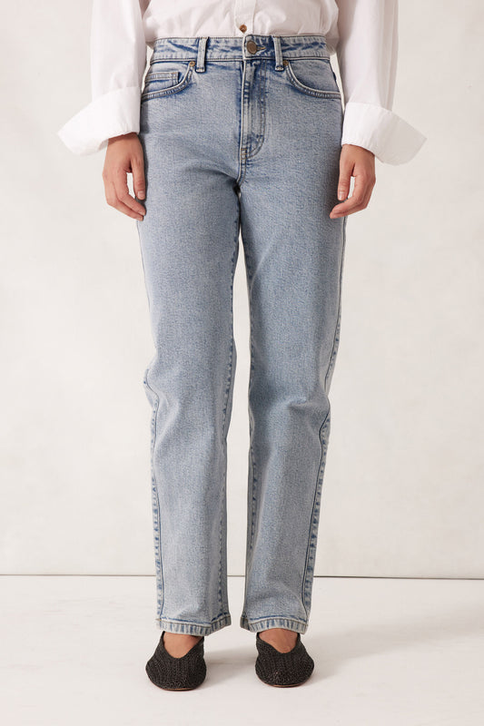 Blake Straight Leg Jean | Mid Vintage Blue
