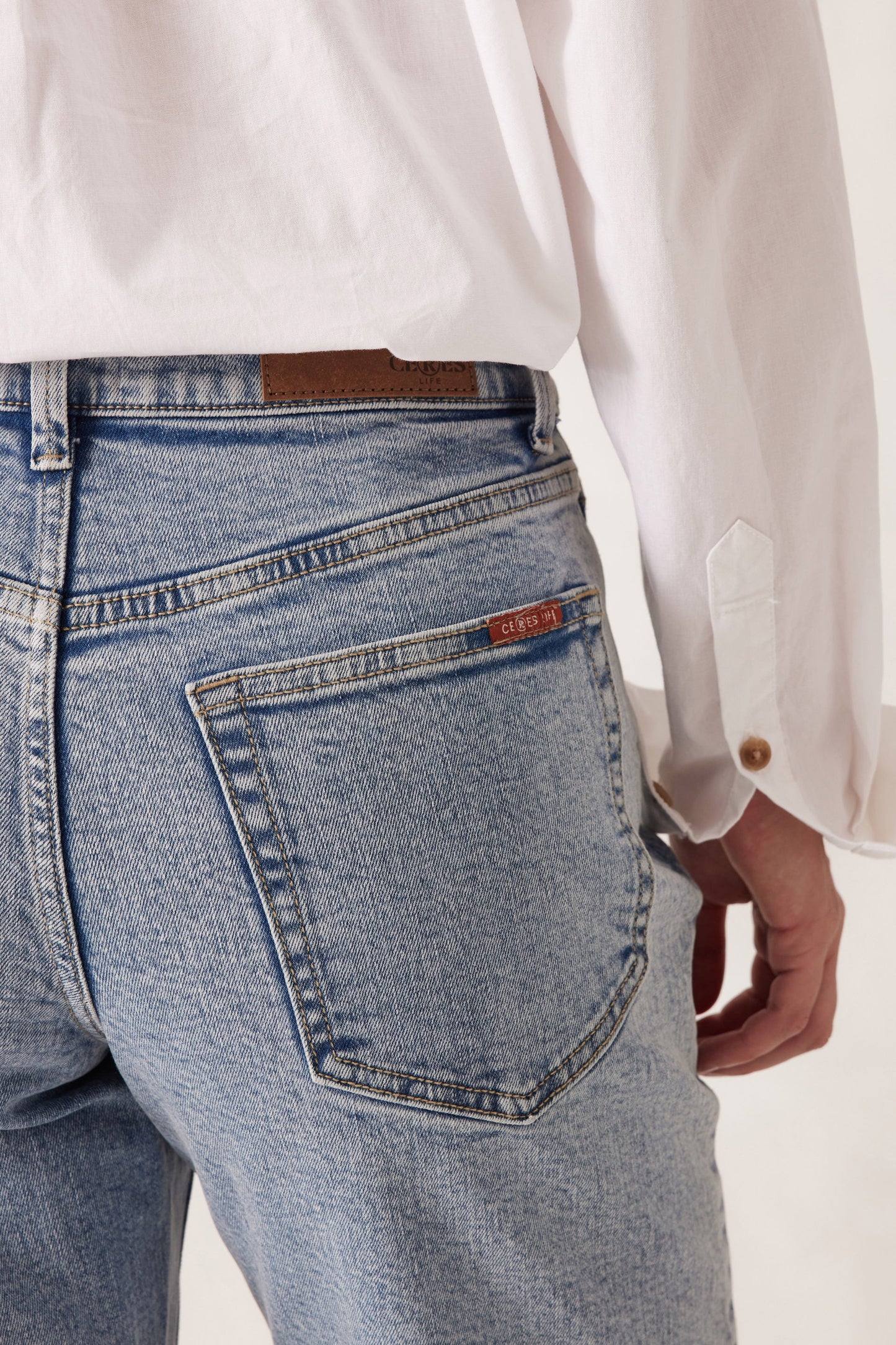 Blake Straight Leg Jean | Mid Vintage Blue