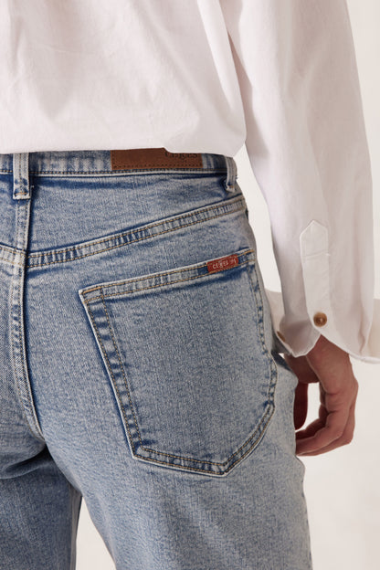 Blake Straight Leg Jean | Mid Vintage Blue