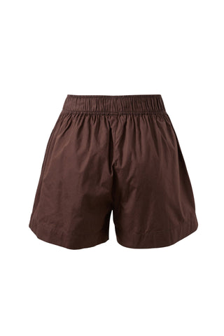 Mila Short - Chocolate Side Stripe