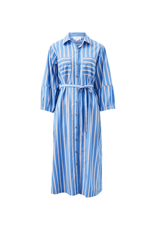 Stripe Organic Cotton Shirt Dress