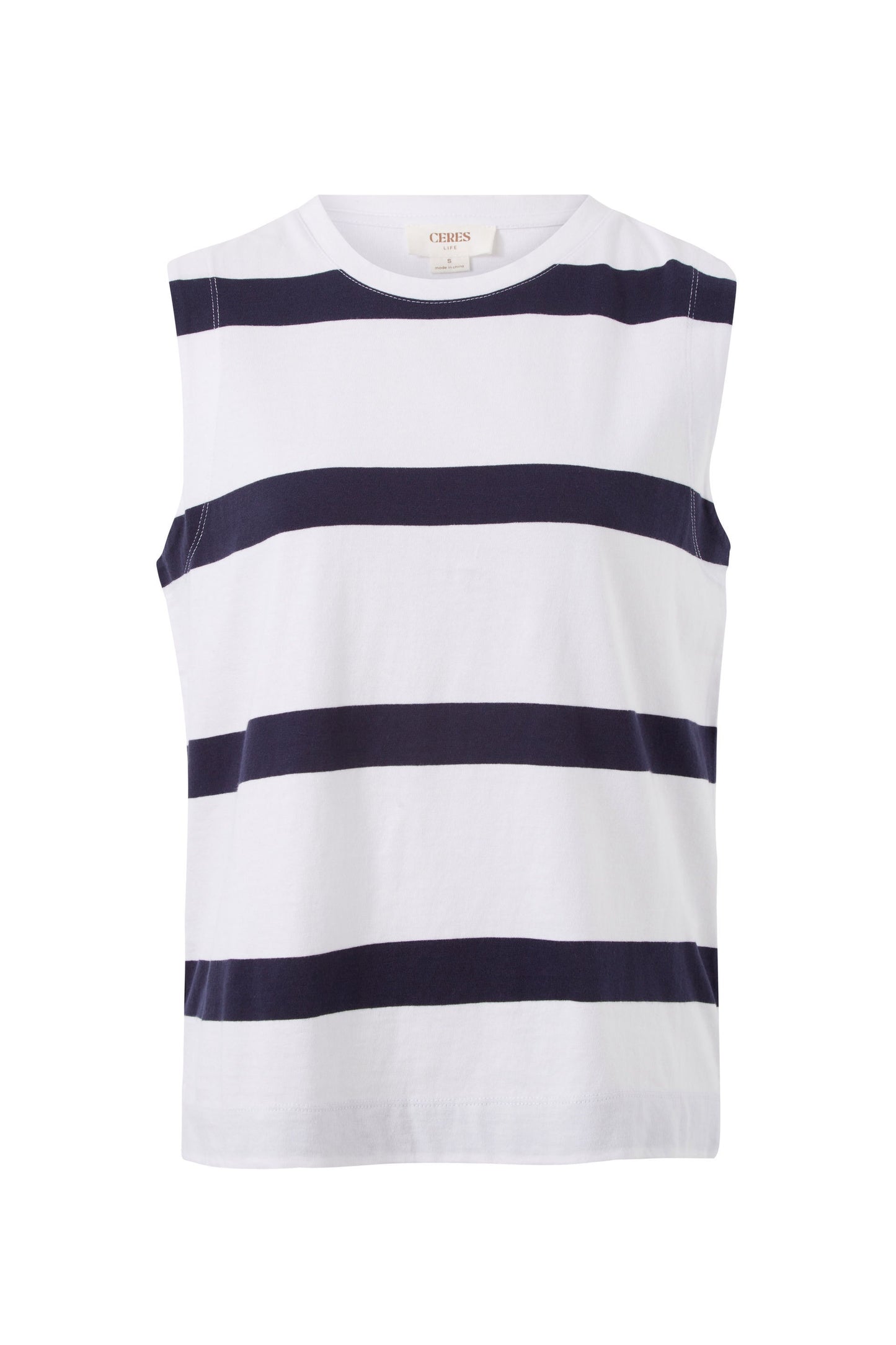 Relaxed Sleeveless Tee