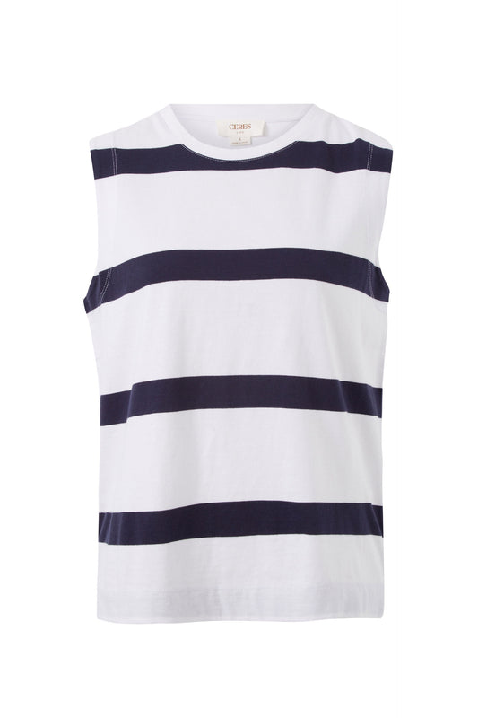 Relaxed Sleeveless Tee