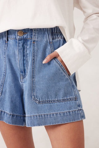 WEEKENDER SHORT/ vintage blue