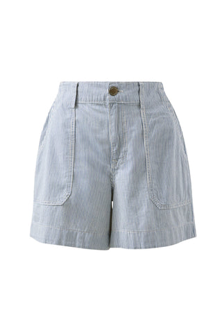 The Weekender Short Blue/White Stripe