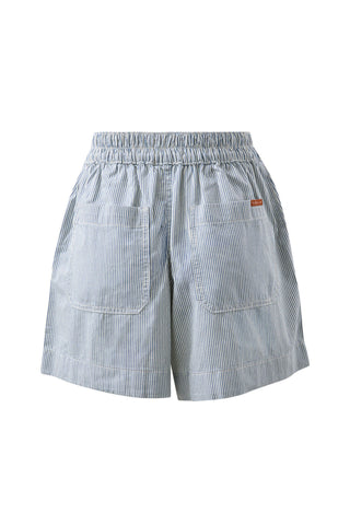 The Weekender Short Blue/White Stripe