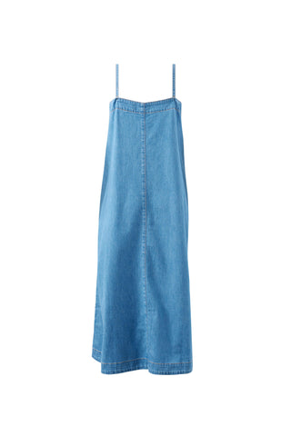 Remy Strappy Midi Dress Blue