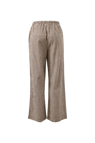 Resort Pant - Chocolate Gingham