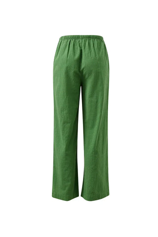 Resort Pant - Basil Side Stripe