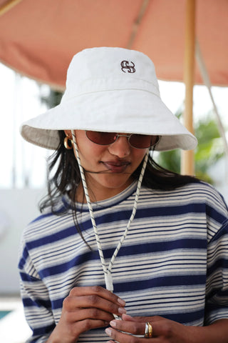 Polly Bucket Hat - Alabaster