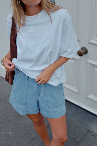 Phoebe Premium Tee White