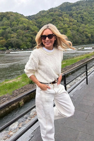 Sage Chunky Knit Crew