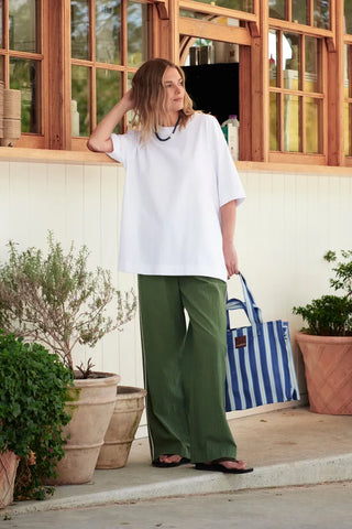 Marlowe Oversized Tunic - White