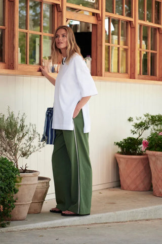Marlowe Oversized Tunic - White