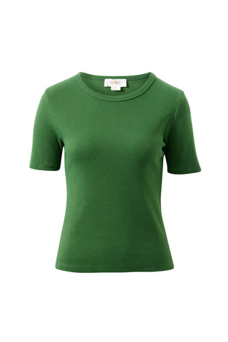 Luella Rib Tee - Basil