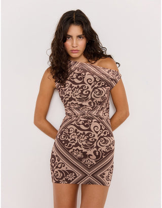LUMI MESH MINI DRESS