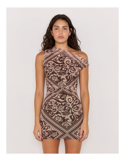 LUMI MESH MINI DRESS