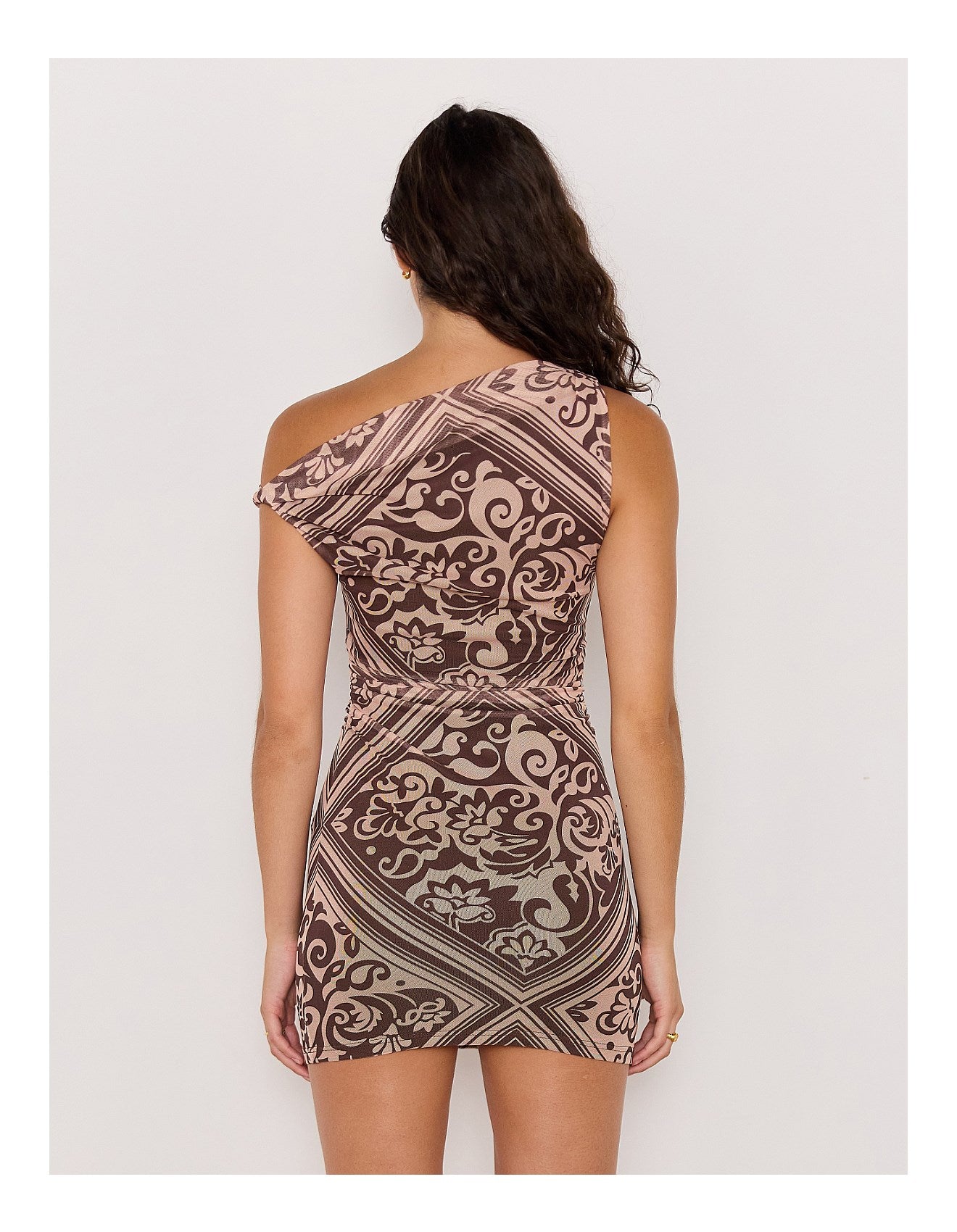 LUMI MESH MINI DRESS