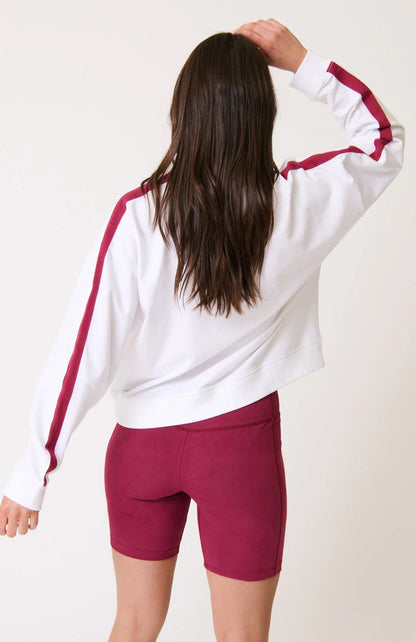 Ada Slim Sweater - White