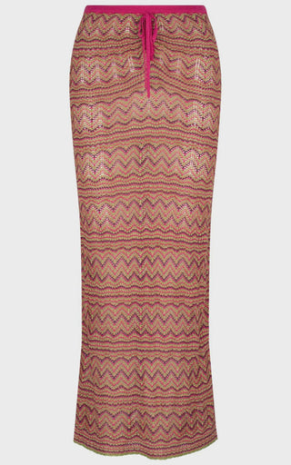 Valentina Delphine Maxi Skirt - Tropical Jewel