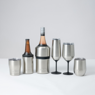 Huski Wine Tumbler 2.0 - Stone Grey