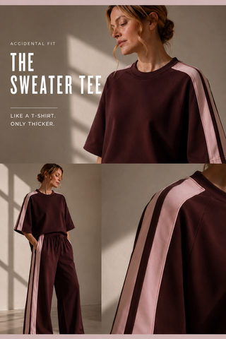 THE SWEATER TEE | Preorder June 6th Arrival