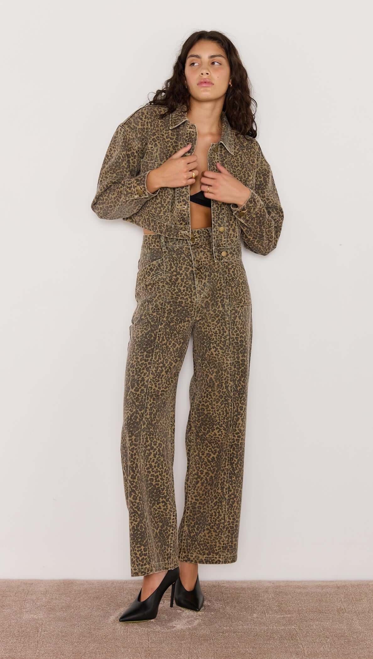 Anouk Animal Print Jeans