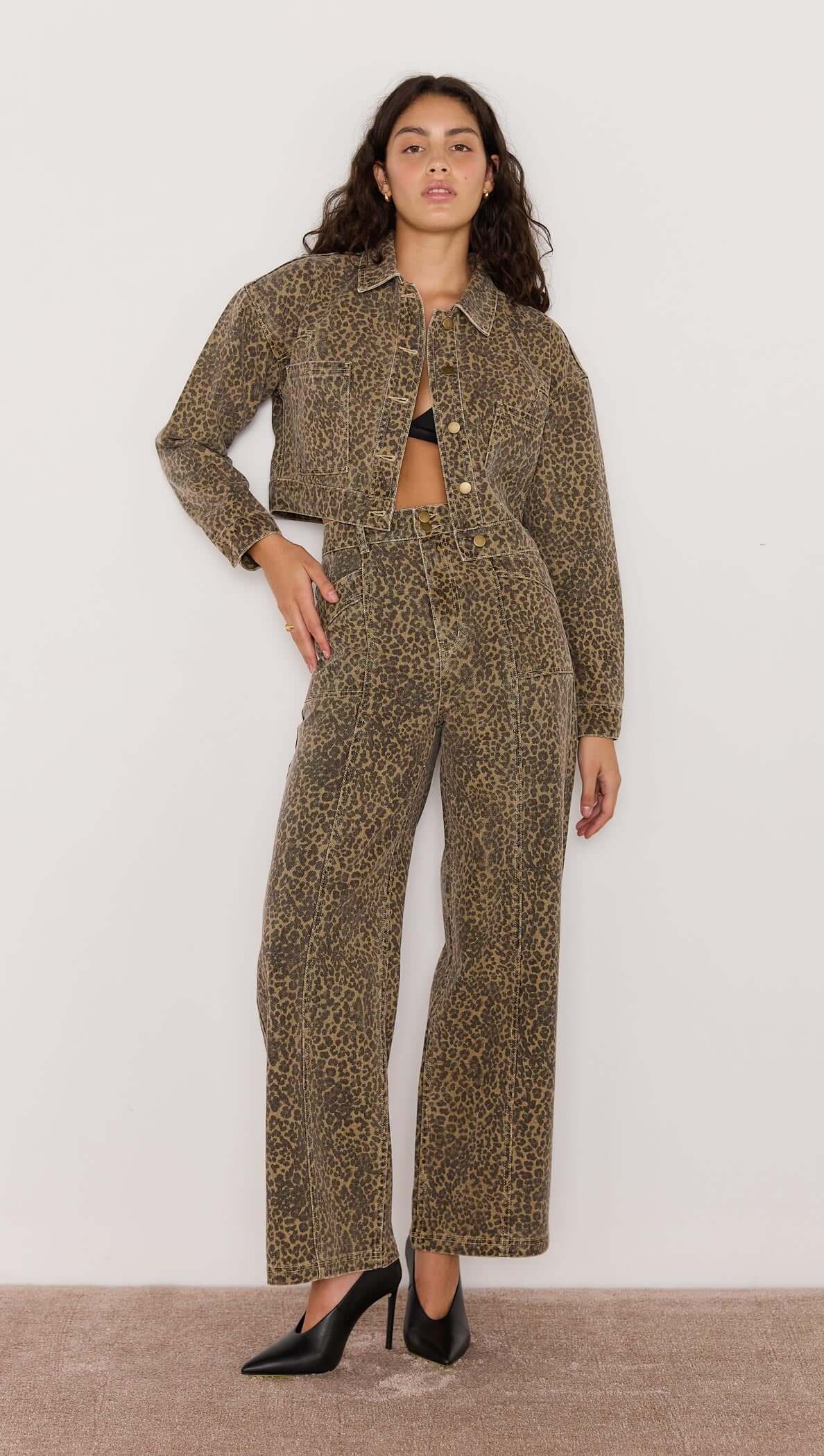 Anouk Animal Print Jeans
