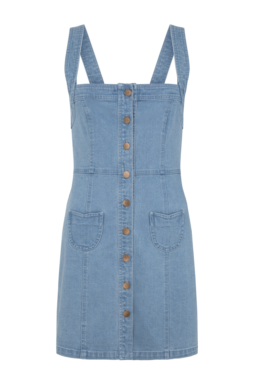 Pheonix Mini Dress - Denim Blue