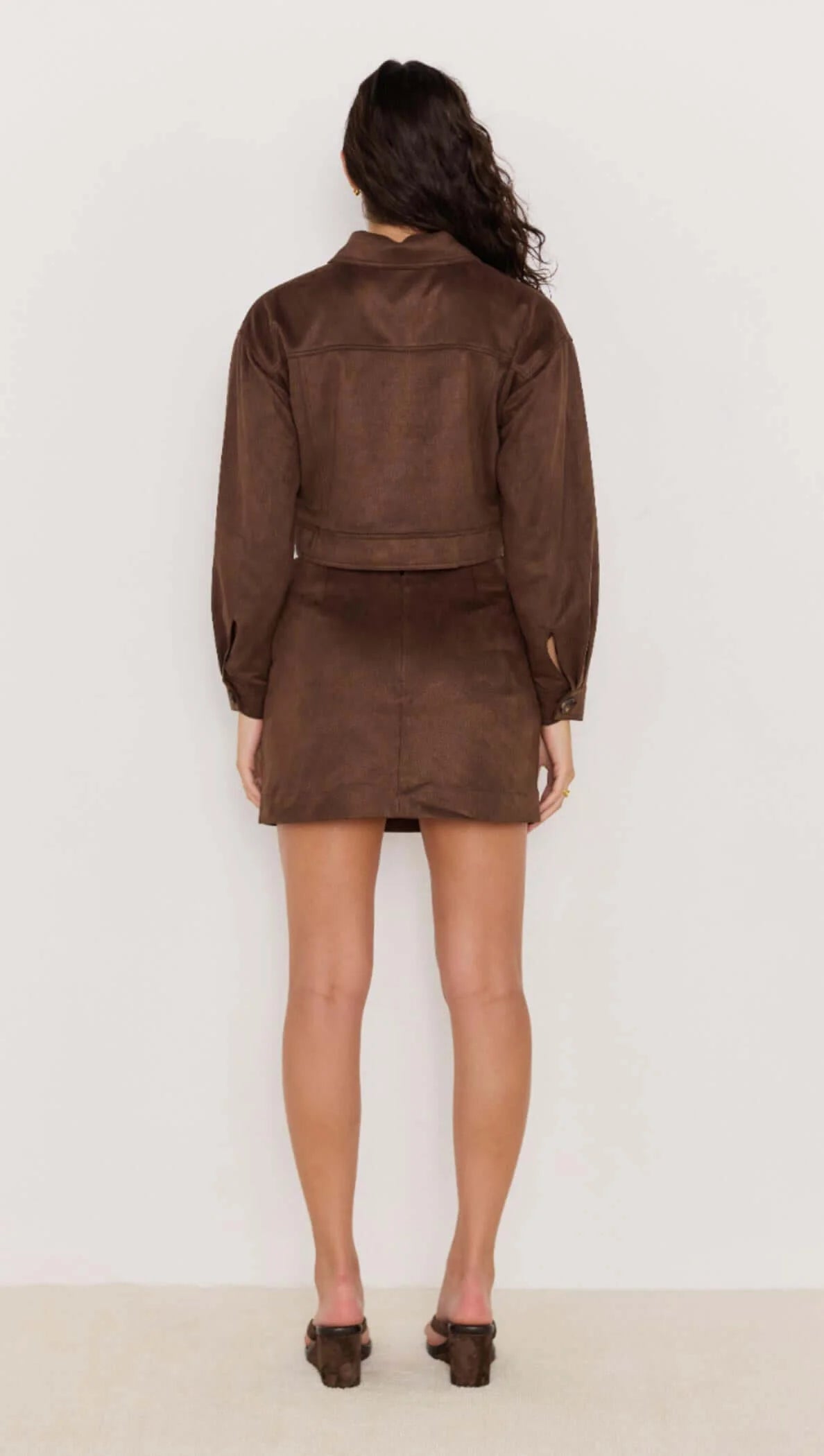 ASTON SUEDE MINI SKIRT