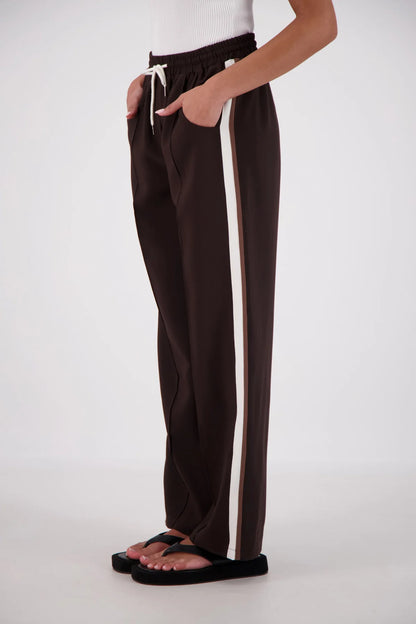 Cassis Trouser Dark Brown