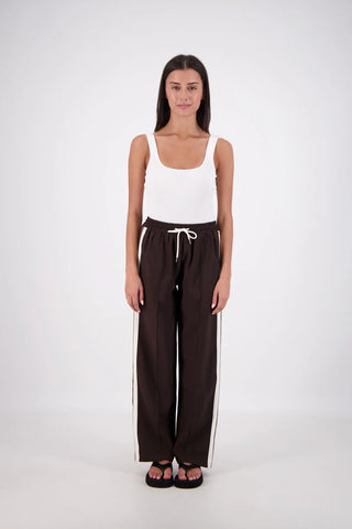 Cassis Trouser Dark Brown