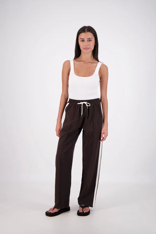 Cassis Trouser Dark Brown