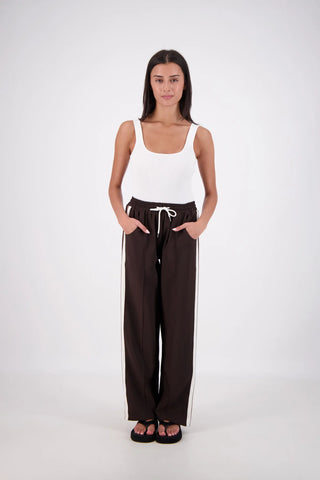 Cassis Trouser Dark Brown