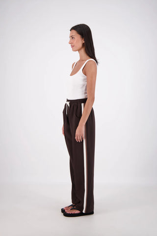 Cassis Trouser Dark Brown